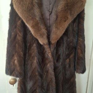 Luxurious Brown Fur Coat